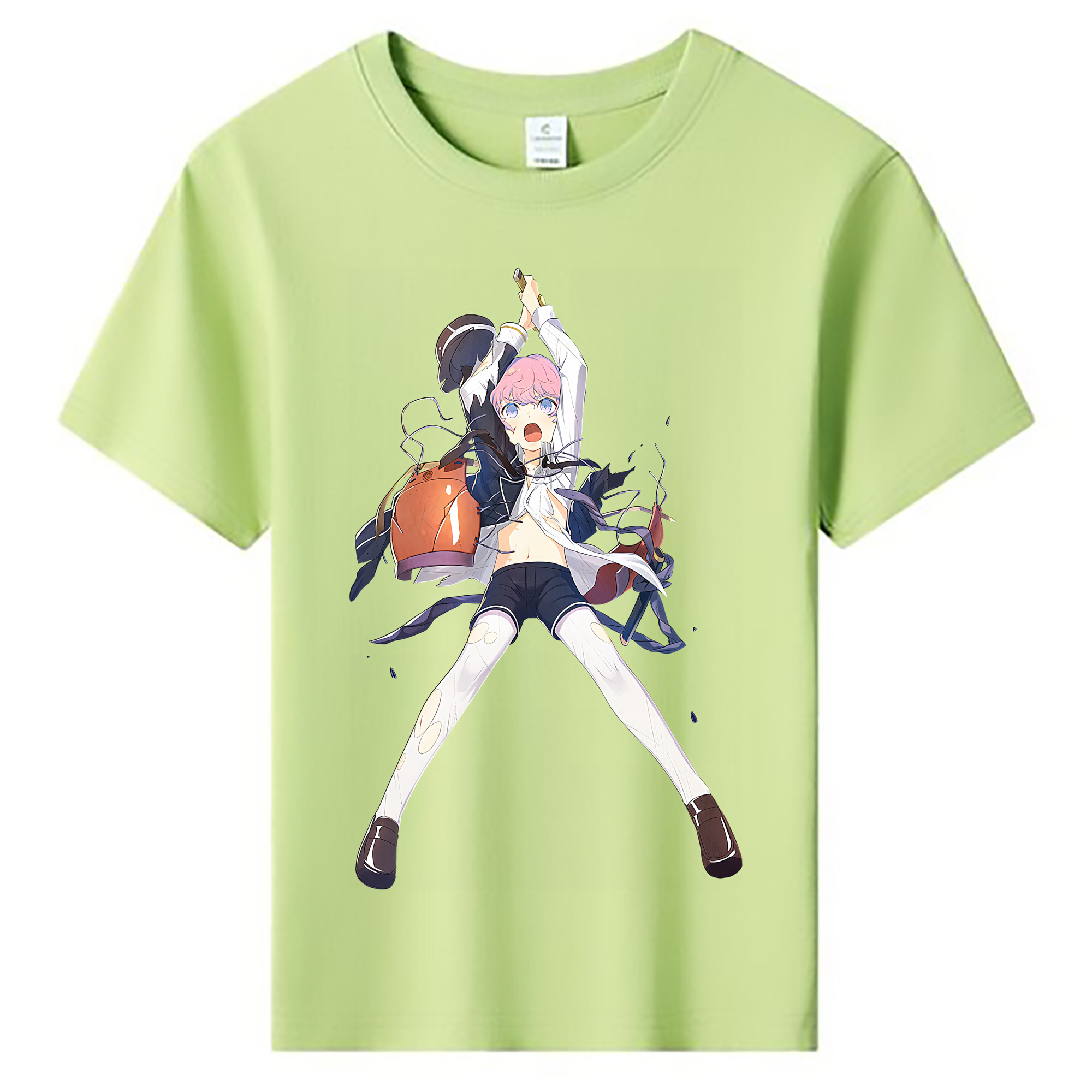 （画像用） 刀剣乱舞 Touken Ranbu 綿100％キッズTシャツ（フロントプリント）